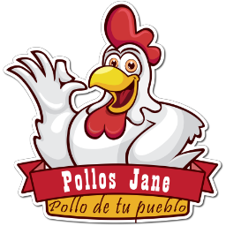 Logo de Pollos Jane